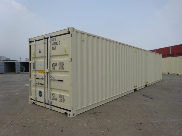 A1 Containers 40ft Std EOD Beige (5)