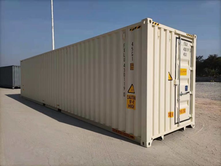 A1 Containers 40ft HC EOD - TRI Door Beige (16)