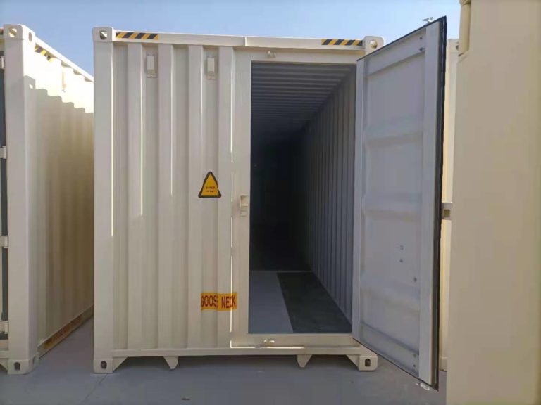 A1 Containers 40ft HC EOD - TRI Door Beige (8)