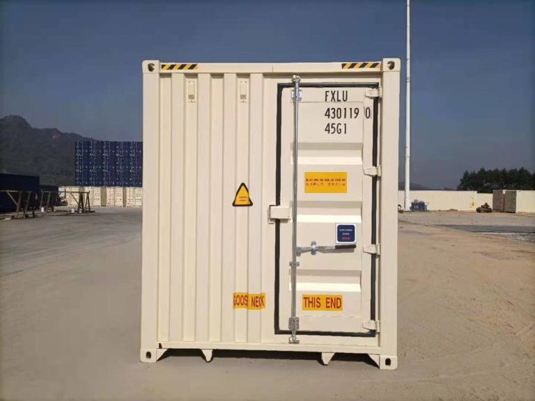 A1 Containers 40ft HC EOD - TRI Door Beige (9)