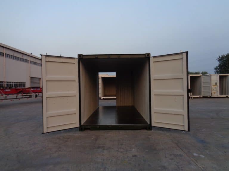 20ft Std Tri Door X-EOD Green A1 Containers (5)